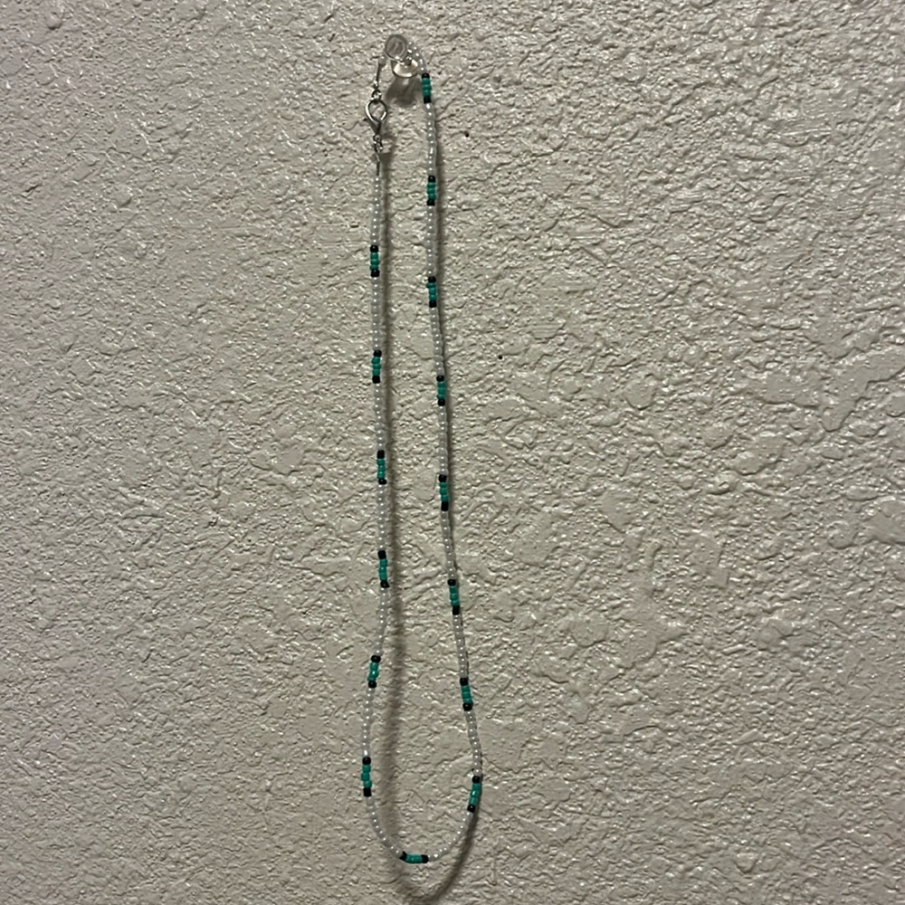 Handmade seed bead necklace